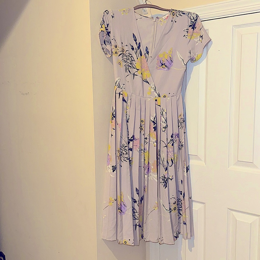 Flowy Pleated Summer Dress - Great for Rosé and Good Vibes!